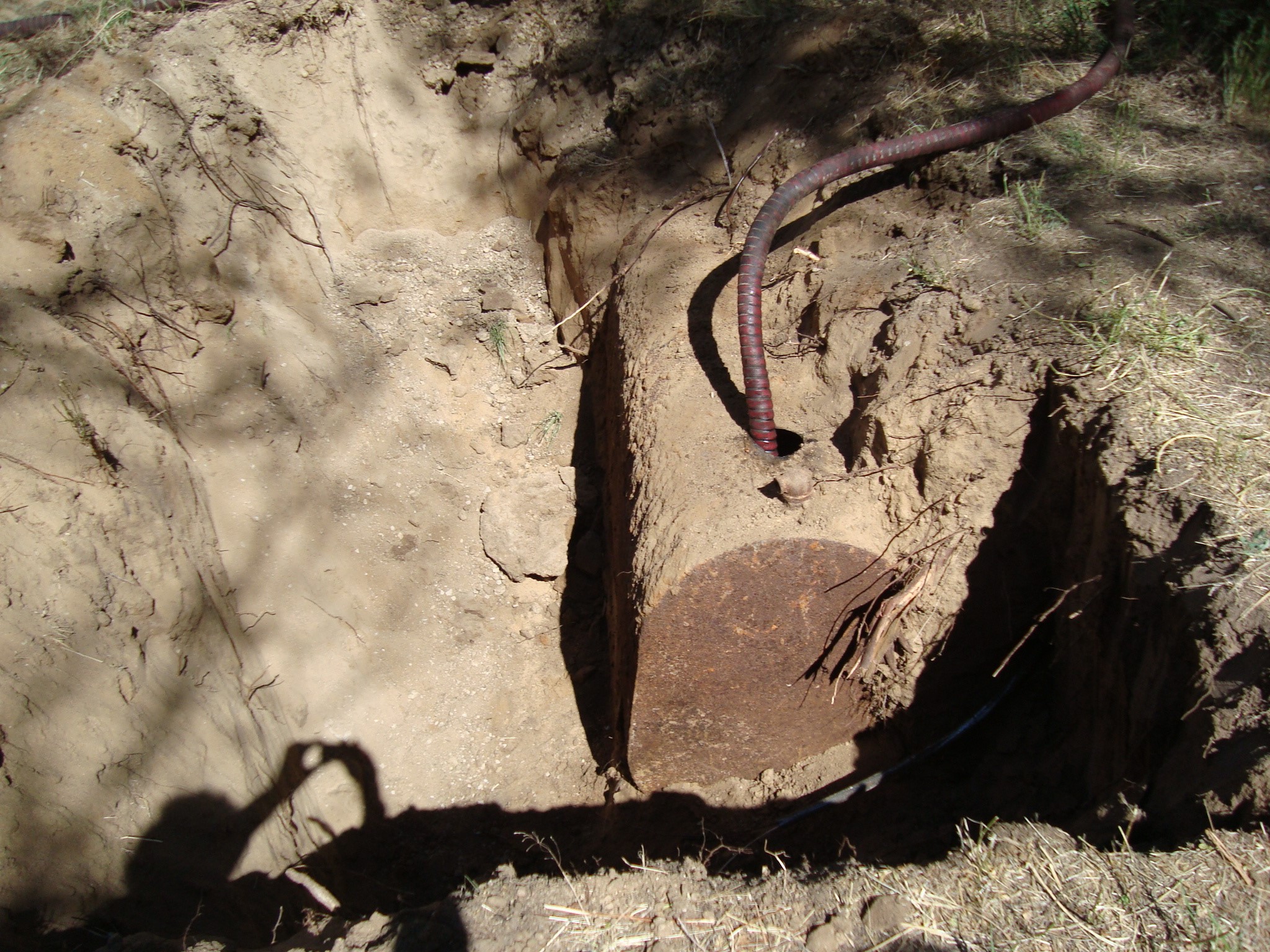 Heating oil tank removal1